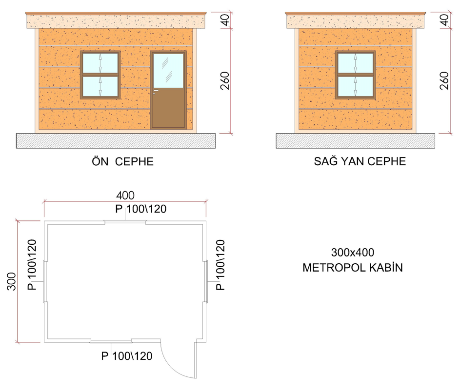 YENİ 300x400 Metropol Kabin